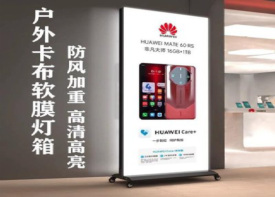 子洲户外防水灯箱的应用特点及适用范围。