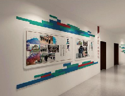 子洲企业文化墙用什么材料好？