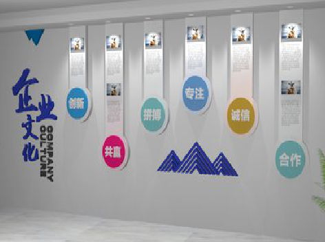 子洲企业文化墙需要传递什么办公文化？